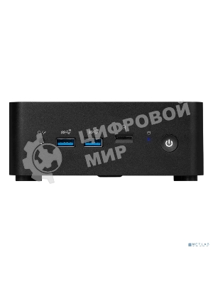 Мини ПК MSI Cubi NUC 1M-044XRU Core 5 120U (1.4) 16Gb SSD 512Gb Graphics CR без ОС 2xGbitEth WiFi BT 120W черный (9S6-B0B111-409)