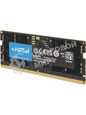 Оперативная память Crucial, DDR5, 8GB (1x8GB), 5600MHz, CL46 SO-DIMM