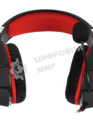 Гарнитура SmartBuy Rush Taipan чёрный-зеленый, проводная, USB, подсветка