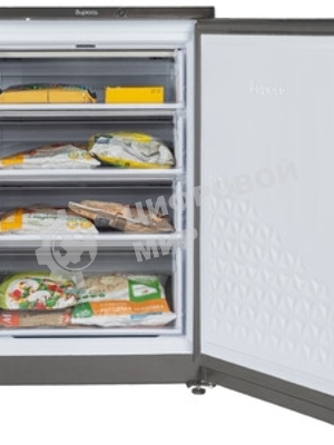 Морозильная камера Бирюса W514 графит 110л, 4 ящика