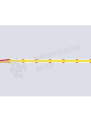 Светодиодная лента Ambrella light GS4901 COB 608Led/ 12W m/ 24V IP20 CCT 3000-6500K/ 5m*8mm*2.2mm (3 конт.)