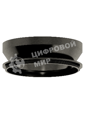 Насадка для корпуса светильника N8902 PBK черный полированный D85*H30mm Out25mm GX53