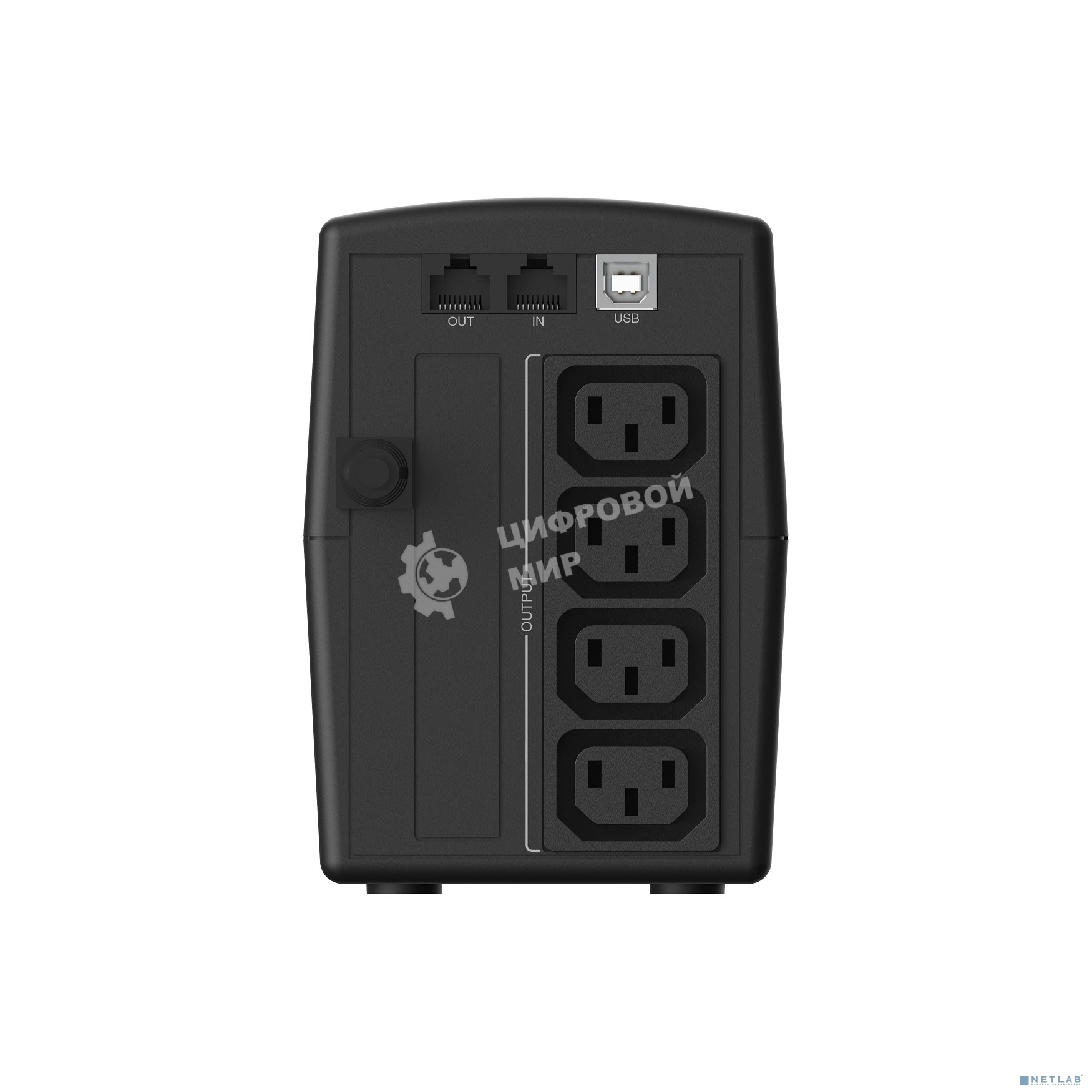 ИБП CBR QUANTUM QTM-850C [Line Interactive 850 VA / 480 W, 4 x C13, HID-USB, RJ45] (QTM-850T-4I-LCUC)