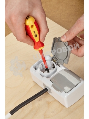 Отвертка PZ1х80мм Expert 1000В PROхima EKF pz-1-80-exp-in