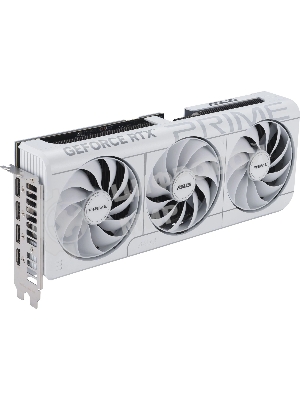 Видеокарта ASUS GeForce RTX 5070 PRIME White OC Edition, 12 GB GDDR7, 192 bit, 3xDisplayPort, HDMI, GPU 2325 MHz