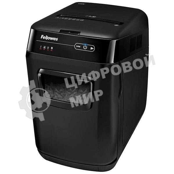 Шредер Fellowes AutoMax 130C (секр.P-3)/фрагменты/130лист./32лтр./пл.карты