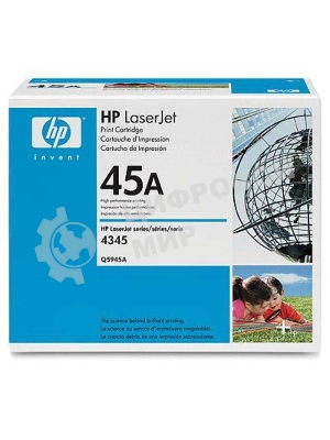 Картридж лазерный HP Q5945A черный для LJ 4345mfp 18 000 стр.