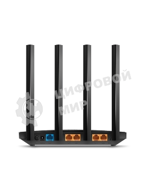 Роутер беспроводной TP-Link Archer C6U AC1200 10/100/1000BASE-TX/4G ready черный