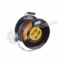 Удлинитель силовой PROconnect на катушке 4 гнезда с/з 50 м 3х2,5 мм² PROFESSIONAL