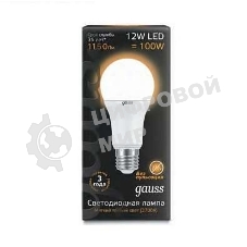 Лампа светодиодная Gauss LD102502112LED A60 globe 12W E27 2700K