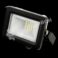 Прожектор светодиодный Gauss Elementary 10Вт 780лм IP65 6500К черный ПРОМО