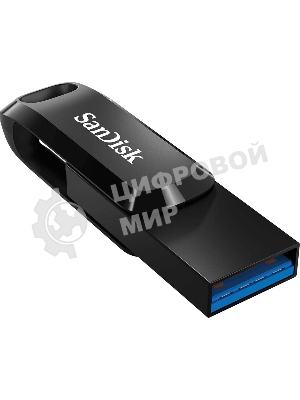 Флешка USB Sandisk 128Gb Ultra Dual Go SDDDC3-128G-G46 USB3.1 черный