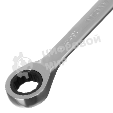 Ключ комбинированный трещоточный Matrix, 15 мм, CrV, зеркальный хром