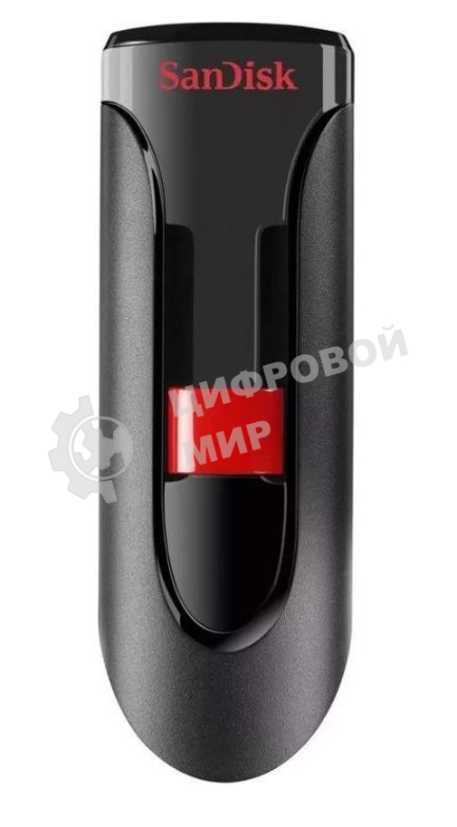 Флешка USB SanDisk USB 128Gb, Cruzer Glide SDCZ60-128G-B35