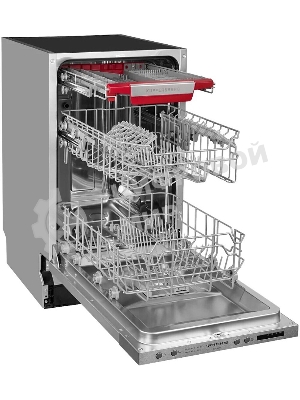 Встраиваемая посудомоечная машина Kuppersberg GLM 4537, серебристый, 44.8 см, 10 компл., 49 дБ, класс A++