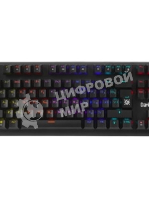Клавиатура проводная Defender Dark Arts GK-375, USB, черный