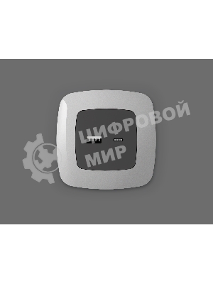 Лицевая панель OMEGA (Графит Мягкое касание) для розетки 2USB тип A+C QUANT OP9110
