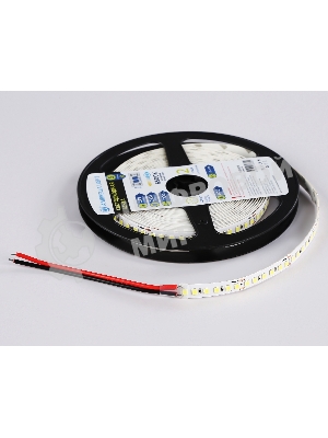 Светодиодная лента Ambrella light GS3203 2835 180Led/ 14.4W m/ 24V IP20 6500K/ 5000*8*1.2mm (2 конт.)