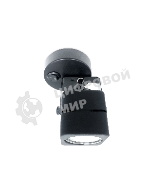 Накладной поворотный светильник с выключателем TA110 BK черный GU10 D80*130*D60