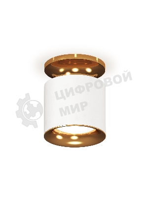 Светильник Ambrella Light XS7401122 SWH/PYG белый песок/золото желтое полированное MR16 GU5.3 (N7929, C7401, N7014)