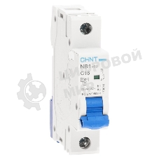 Выключатель автоматический CHINT 1п C 16А 6кА NB1-63