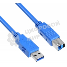 Кабель AM/BM USB3.0 1.8м Buro USB A (m)/USB B (m) USB 3.0