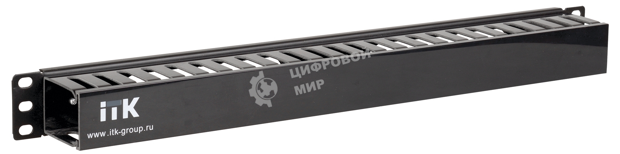 Пластиковый кабельный органайзер с крышкой ITK 19