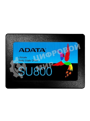 Накопитель SSD ADATA SU800, 256Gb, SATA III, 2.5