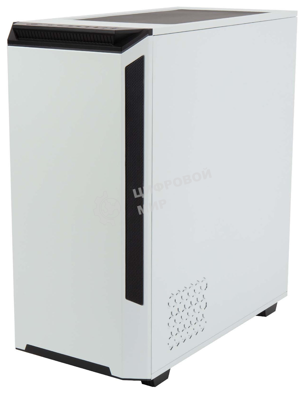 Компьютерный корпус Hiper PW81 белый без БП ATX 3x120мм 2xUSB2.0 2xUSB3.0 audio bott PSU