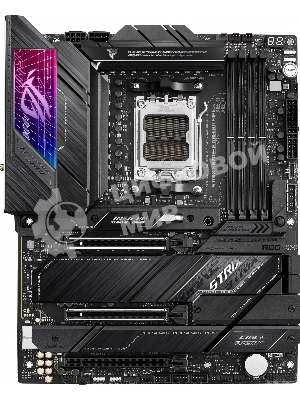 Материнская плата ASUS ROG STRIX X670E-E GAMING WIFI, AM5, AMD X670, 4xDDR5, 4xSATA, 4xM.2, 1xPCI-E 5.0 x16, 1xPCI-E 5.0 x8, 1xPCI-E 4.0 x4, 1xHDMI, 1xDisplayPort, 1x 2.5Gb LAN, 10xUSB-A 3.2 Gen 2, 3xUSB-A 3.2 Gen 1, 1xUSB-C 3.2 Gen 2x2, 5x3.5 мм, 7.1, ATX