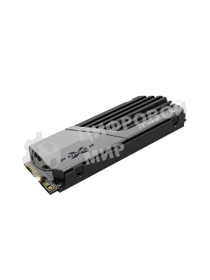 Накопитель SSD SiliconPower XS70, 1Tb, PCIe 4.0 x4, M.2 2280, NVMe, R/W 7300/6000, с радиатором