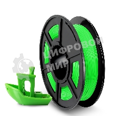 Филамент NVPrint TPU Green для 3D печати диаметр 1.75мм длина 165 метров масса 0,5 кг