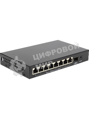 Коммутатор неуправляемый 9-портовый PoE ORIGO OS1209P/A1A 10/100 Мбит/с
