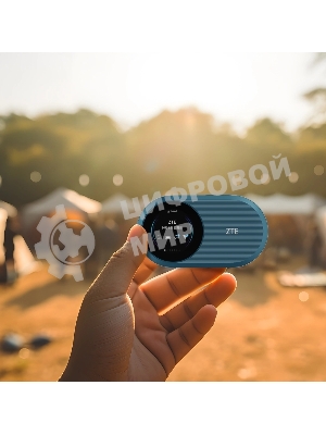 Модем 3G/4G ZTE U10s Pro USB Wi-Fi VPN Firewall +Router внешний темно-синий