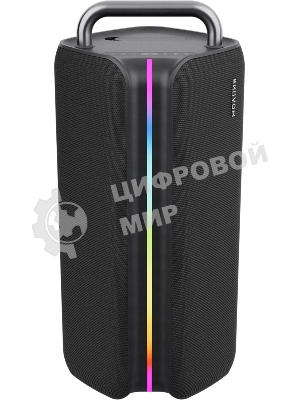 Колонка портативная Ural Молния Бит черный 420W 1.1 BT/3.5Jack/USB-C 10м 8000mAh (без.бат)