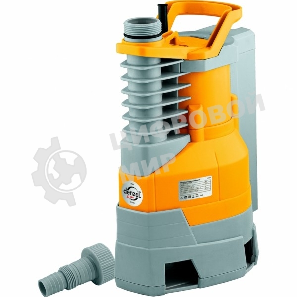 Насос Denzel DPХ800 дренажный х-pro 800Вт подъем 8м 13500л/ч