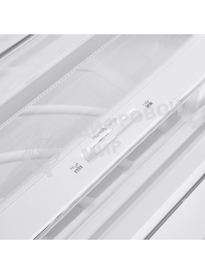 Холодильник Maunfeld MFF185NFW белый глянц. двухкамерный 211/104л морозилка снизу, No Frost