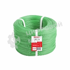 Провод ПГВА Rexant 1х0.50 мм², Cu, зеленый, бухта 500 м