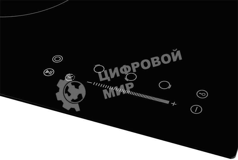 Электрическая варочная панель Kuppersberg ECS 402/ширина 45 см, 3 зоны ускоренного нагрева HI-Light, 1 зона с двойным расширением, сенсорное управление+слайдер, 4 цифровых дисплея, 9 уровней мощности, автоотключение, защита от перелива, защита от детей, и