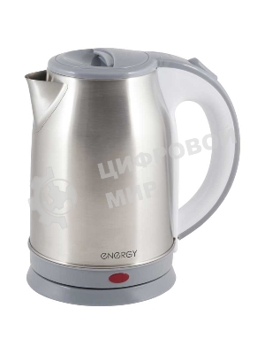 Чайник электрический Energy E-202, нержавейка, 1.8 л, диск