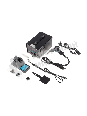 Паяльная станция (паяльник + демонт. паяльник) Rexant R048, цифровая, 200-480°C, LED дисплей