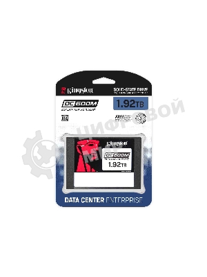 Накопитель SSD Kingston DC600M, 1920Gb, SATA III, 2.5