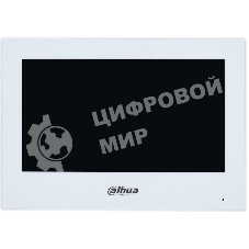 Видеодомофон IP 7 дюймовый, Dahua DHI-VTH2621GW-P белый