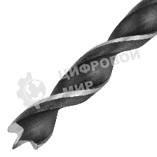 Сверло по дереву Сибртех, 12х500 мм, цилиндрический хвостовик