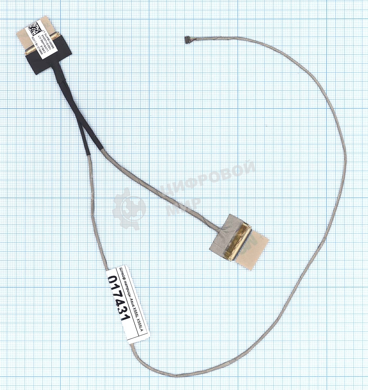 Шлейф матрицы для ноутбука Asus X555L X555LA X555LD-1B