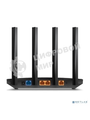 Роутер TP-Link AX1500 Dual-Band Wi-Fi 6 RouterSPEED: 300 Mbps at 2.4 GHz + 1201Mbps at 5 GHzSPEC: 4× Antennas, 1GHz Dual Core CPU, 1× Gigabit WAN Port + 3× Gigabit LAN Ports, 1024-QAM, OFDMAFEATURE: Tether App, WPA3, Access Point Mode, IPv6 Supported, IPTV, Bea