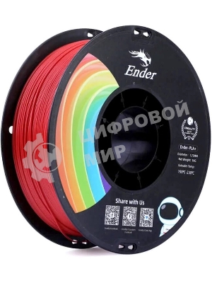 Пластик для принтера 3D Creality 3301010309 PLA d1.75мм 1кг 1цв. красный
