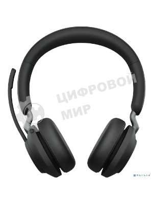 Гарнитура Jabra Evolve2 65 чёрный, беспроводная, Bluetooth, до 35 ч, подсветка