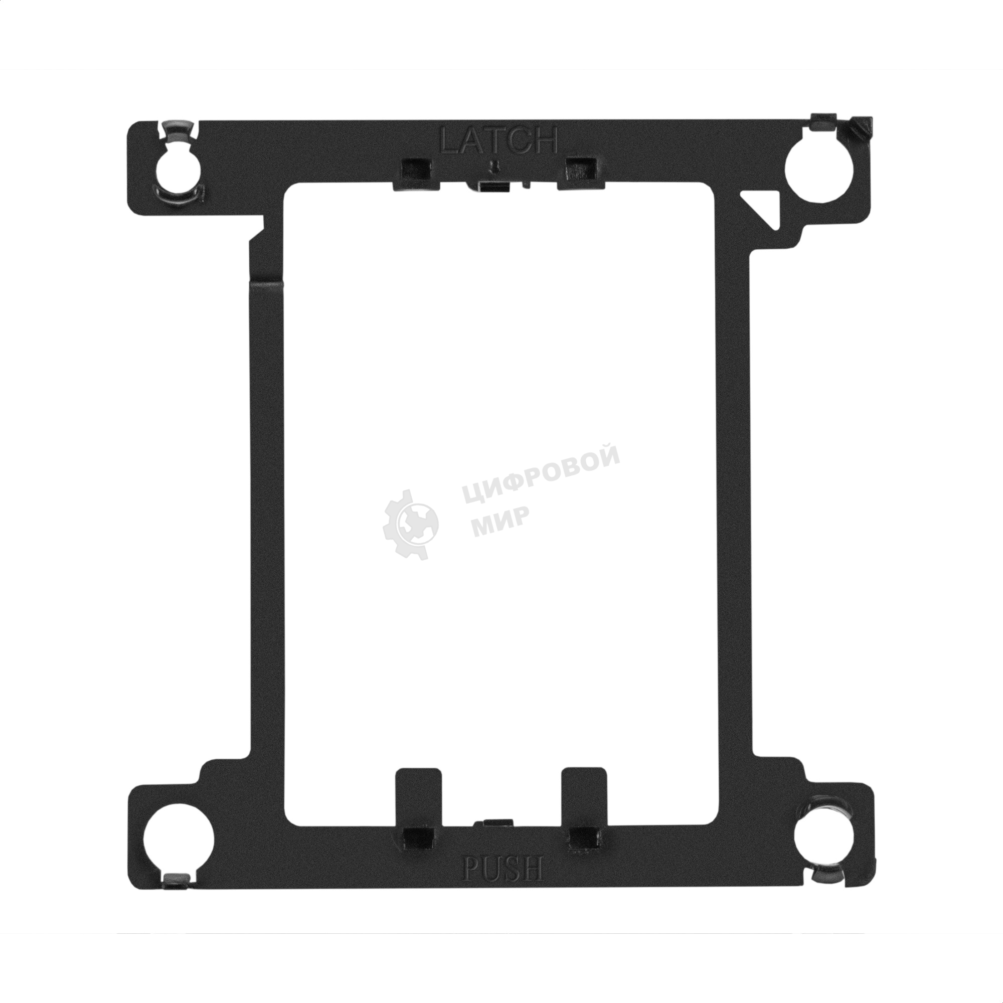 Задняя планка ExeGate BKT-0126, под радиатор/процессорный кулер для LGA 3647, Square (back plate BKT-0126)