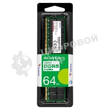 Оперативная память ADATA AD5R560064G40-SHYA, DDR5, 64Gb (1x64 Gb), 5600 MHz, CL46, RDIMM